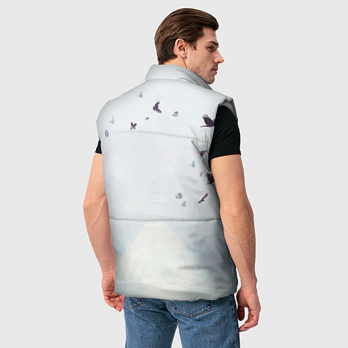 Мужской жилет Life is strange Remaster / 3D-Светло-серый – фото 4