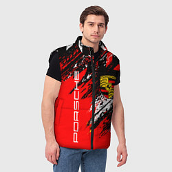 Мужской жилет PORSCHE ПОРШЕ ГРАНЖ, цвет: 3D-черный — фото 2