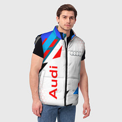 Мужской жилет AUDI АУДИ SPORT, цвет: 3D-светло-серый — фото 2