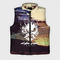 Мужской жилет CYBERPUNK 2077 CITY, цвет: 3D-красный