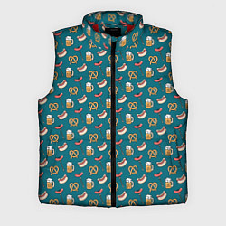 Мужской жилет Узор для Октоберфеста, цвет: 3D-красный