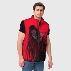 Мужской жилет ЮМЭКО БЕЗУМНЫЙ АЗАРТ, цвет: 3D-черный — фото 2