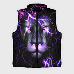 Мужской жилет НЕОНОВЫЙ ЛЕВ NEON LION