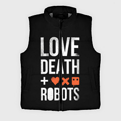 Мужской жилет Love Death Robots, цвет: 3D-светло-серый