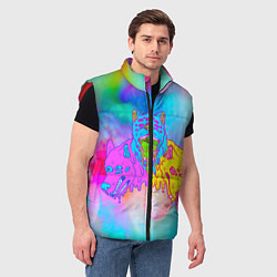 Мужской жилет Цербер, цвет: 3D-красный — фото 2