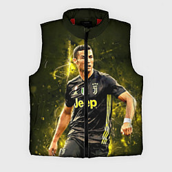 Мужской жилет Cristiano Ronaldo Juventus, цвет: 3D-красный