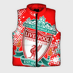 Мужской жилет LIVERPOOL ЛИВЕРПУЛЬ, цвет: 3D-красный