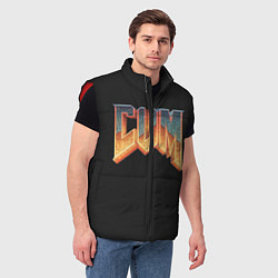 Мужской жилет Doom Gachi Remix, цвет: 3D-красный — фото 2