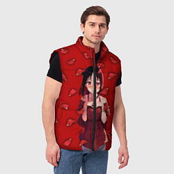 Мужской жилет Госпожа Кагуя, цвет: 3D-черный — фото 2