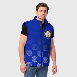 Мужской жилет ИНТЕР МИЛАН INTER MILAN, цвет: 3D-черный — фото 2