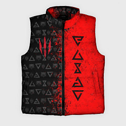 Мужской жилет THE WITCHER 9, цвет: 3D-красный