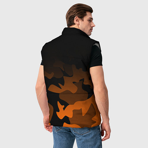 Мужской жилет KTM MOTORCYCLES КТМ МОТОЦИКЛ / 3D-Светло-серый – фото 4