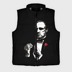 Мужской жилет Крёстный Отец The Godfather, цвет: 3D-светло-серый