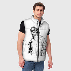 Мужской жилет Большой Лебовски Big Lebowski, цвет: 3D-черный — фото 2