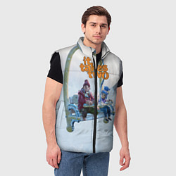 Мужской жилет It Takes Two Коди и Мэй, цвет: 3D-черный — фото 2