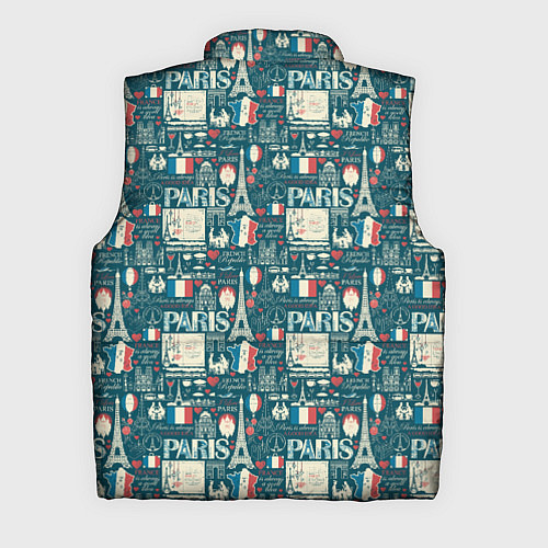 Мужской жилет PARIS / 3D-Красный – фото 2