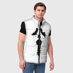 Мужской жилет Крик - Ghost Face, цвет: 3D-черный — фото 2