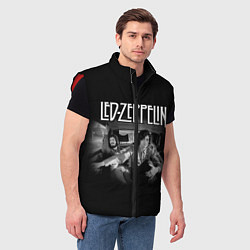 Мужской жилет Led Zeppelin, цвет: 3D-красный — фото 2