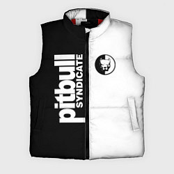 Мужской жилет PITBULL SYNDICATE ПИТБУЛЬ, цвет: 3D-красный