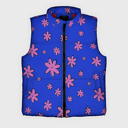 Мужской жилет Цветочки рисованные, цвет: 3D-красный