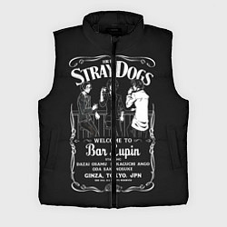 Мужской жилет Бродячие псы Дазай ОСаму, цвет: 3D-черный