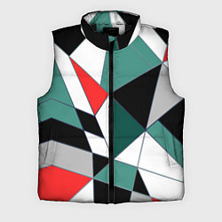 Мужской жилет Абстрактный геометрический, цвет: 3D-черный