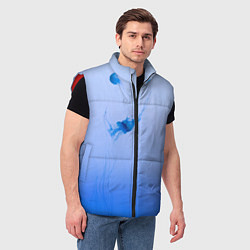 Мужской жилет МЕДУЗЫ ГРАДИЕНТ, цвет: 3D-красный — фото 2