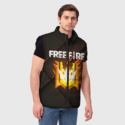 Мужской жилет FREE FIRE GRAND MASTER, цвет: 3D-черный — фото 2