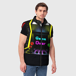 Мужской жилет Game Over, цвет: 3D-красный — фото 2
