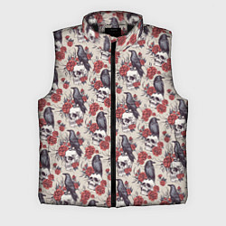 Мужской жилет Skull raven