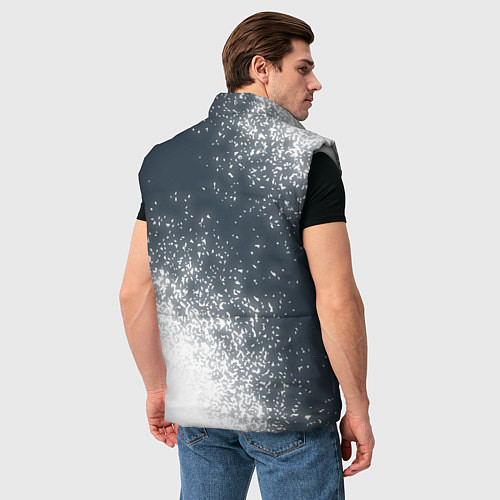 Мужской жилет Мазда - Спрей / 3D-Светло-серый – фото 4