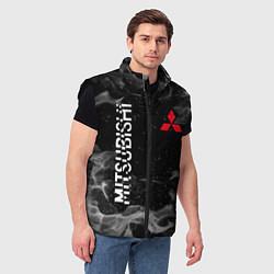 Мужской жилет MITSUBISHI ОГОНЬ, цвет: 3D-черный — фото 2
