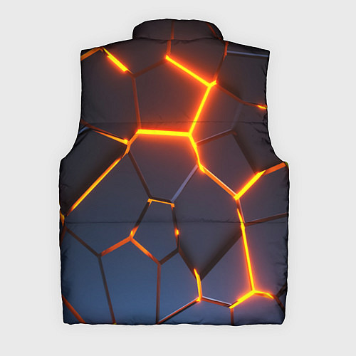 Мужской жилет MERCEDES-BENZ AMG 3D ГЕОМЕТРИЯ / 3D-Красный – фото 2