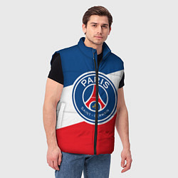 Мужской жилет Paris Saint-Germain FC, цвет: 3D-черный — фото 2