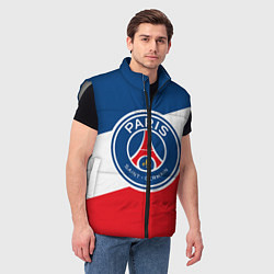 Мужской жилет Paris Saint-Germain FC, цвет: 3D-светло-серый — фото 2