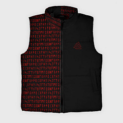 Мужской жилет ВАЛЬКНУТ РУНИЧЕСКИЙ АЛФАВИТ