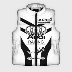Мужской жилет Audi Quattro, цвет: 3D-черный