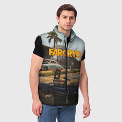 Мужской жилет Far Cry 6 game art, цвет: 3D-черный — фото 2