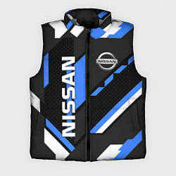 Мужской жилет НИССАН ЛОГО СИНИЯ ГЕОМЕТРИЯ CYBER