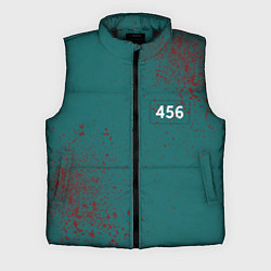 Мужской жилет Игра в кальмара: Персонаж 456, цвет: 3D-черный