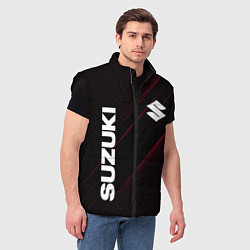 Мужской жилет SUZUKI, sport, цвет: 3D-черный — фото 2