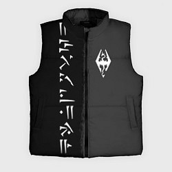 Мужской жилет THE ELDER SCROLLS SKYRIM FUS RO DAH, цвет: 3D-черный