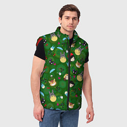 Мужской жилет Totoro&Kiki ALLSTARS, цвет: 3D-красный — фото 2