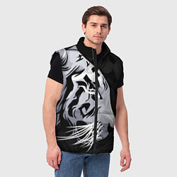 Мужской жилет 2022 Год тигра, цвет: 3D-черный — фото 2