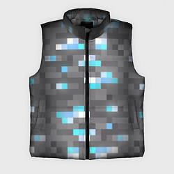 Мужской жилет АЛМАЗНАЯ РУДА DIAMOND ORE MINCRAFT