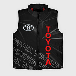 Мужской жилет TOYOTA SPORT ГЕОМЕТРИЯ, цвет: 3D-красный
