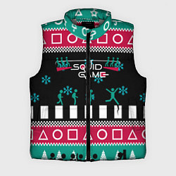 Мужской жилет Свитер Кальмара, цвет: 3D-светло-серый