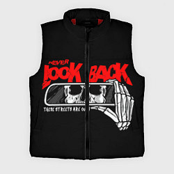Мужской жилет Никогда не смотри назад, цвет: 3D-красный