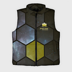 Мужской жилет JWST space cell theme, цвет: 3D-черный