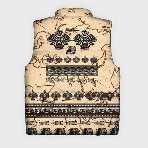 Мужской жилет AztecsАцтеки / 3D-Красный – фото 2